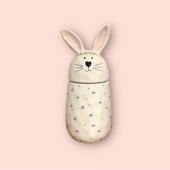 Other - Bunny Cookie Jar By Whimsical Cupboard